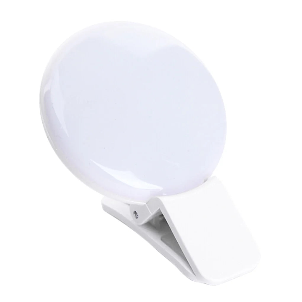 Mini Anneau Lumineux, Petit Et Amélioré À Clipser, Lumière LED Portable Pour Téléphone