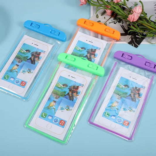 Pochette Étanche Universelle en PVC – Protection Smartphone Été & Voyage
