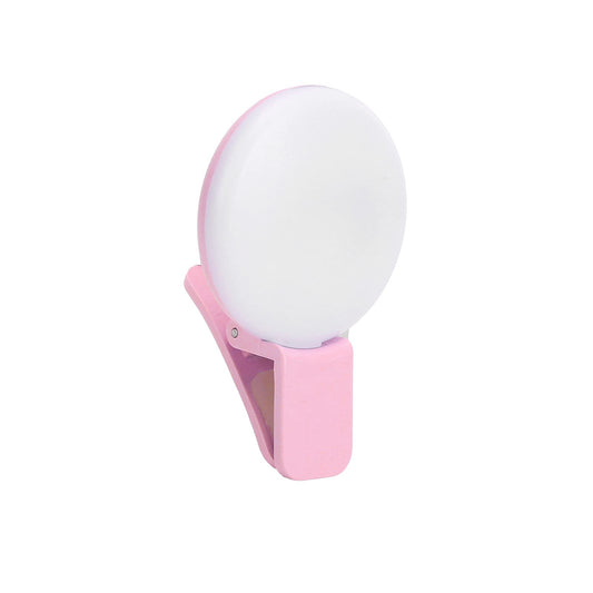 Mini Anneau Lumineux,  Petit Et Amélioré À Clipser, Lumière LED Portable Pour Téléphone